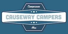 Logo de l'entreprise de location de camping-cars Causeway Campers